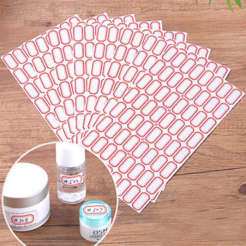 Self-adhesive paper price tags, small label stickers, handwr