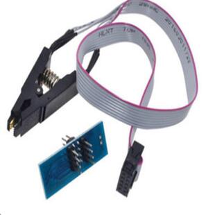 烧录夹SOP16转DIP8300mil25系列16脚芯片使用夹烧录座XTW