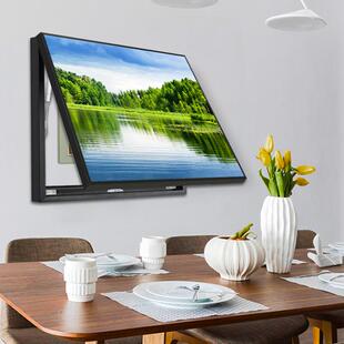 A6L客厅电表箱装 饰画免打孔推拉现代简约家用配电箱液压遮挡风景