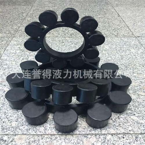 大连液力偶合器梅花盘YOXZL450耦合器弹性块YOXIIZ400