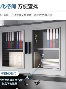 书家用客厅靠墙置物柜办公柜室文件柜资料档PDD10265案柜柜木柜质