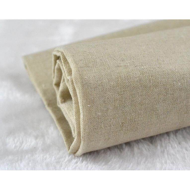 原色本色纯色素色 坯布 棉麻亚麻布料-DIY拼布/背景布