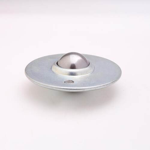 新款直销加厚底板飞碟轮CY-25B球定 制一寸B牛眼钢球轮输送球