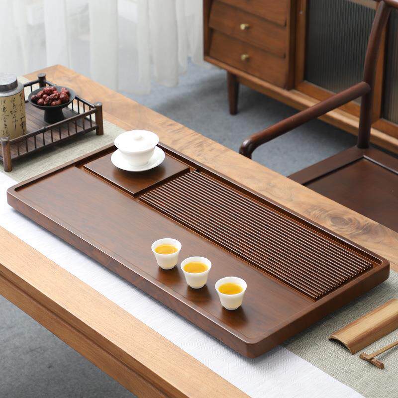 新款直销整块茶盘实木客厅家用排水小型茶几干泡茶台功夫茶海电木
