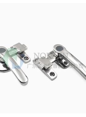 不锈钢340内重型GSH624柜门把手锁外双开密闭手柄机械设备试验箱