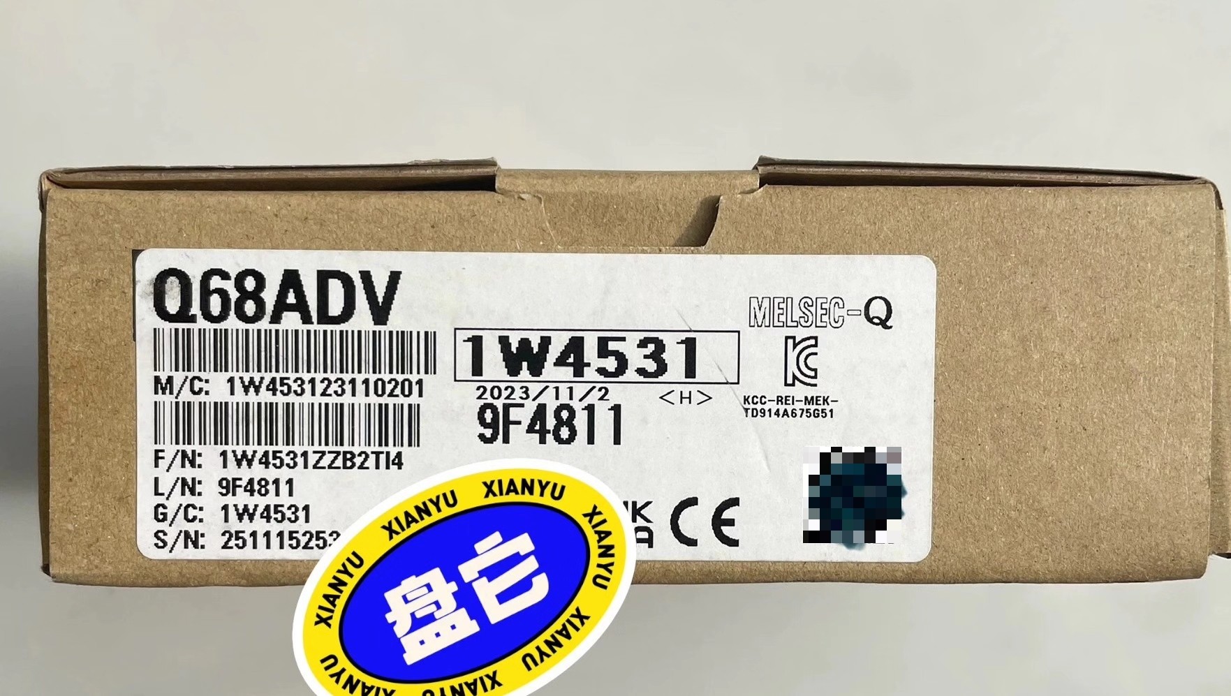 三菱模块q68adi   q68adv  全新未拆封的