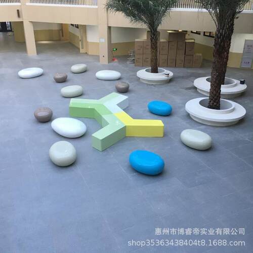 玻璃钢树池坐凳户外异形长条休闲座椅园林景观创意花坛休息凳美陈