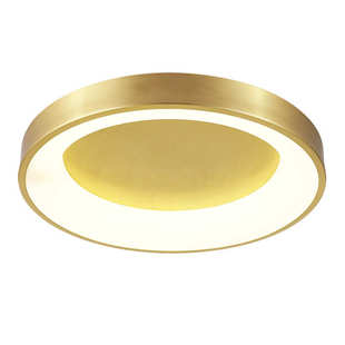 全吸顶灯家用书房吸顶灯卧室具复式 楼梯别墅房间铜简约楼过道美式