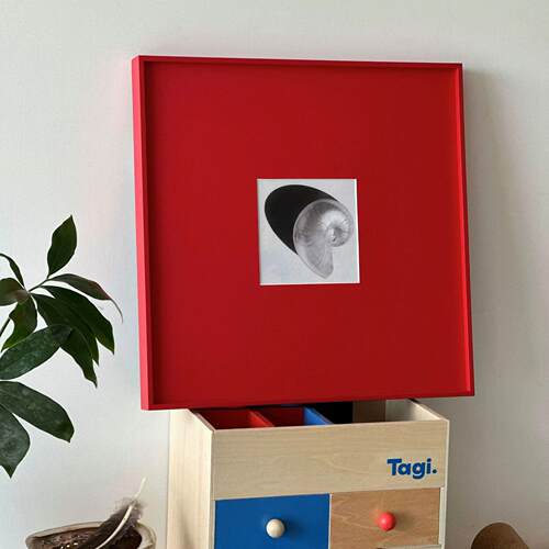 红色极简客厅装饰画现代北欧送礼抽象挂画卧室样板间背景墙艺术画