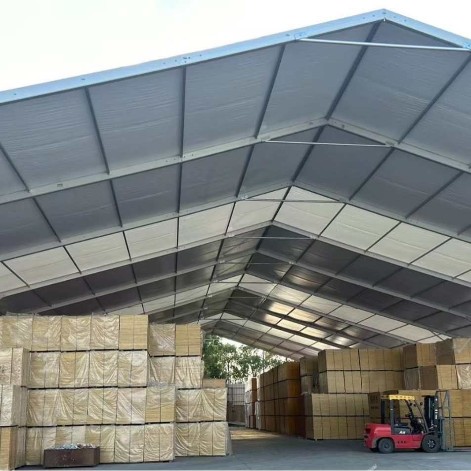临时厂房防水批发仓储篷房铝合金大型工业仓库库房大帐篷