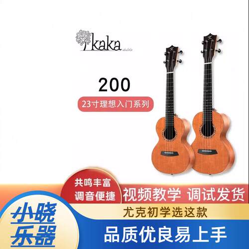 尤克里里200初学者尤克里里儿童初学入门女23寸专业级