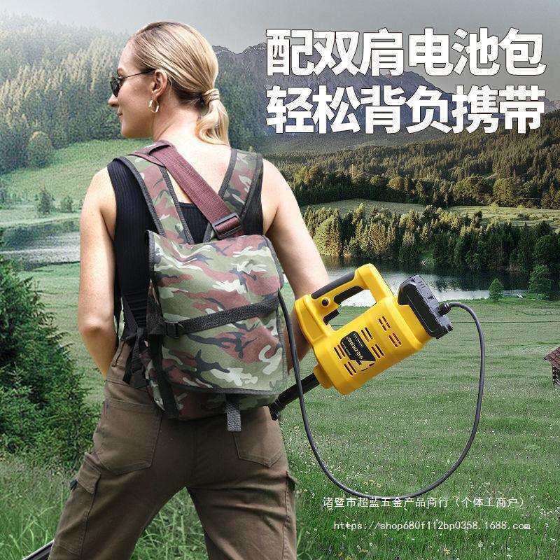 48V充电式无刷电动割草机除草机高枝剪多功能园林高枝锯绿篱机剪