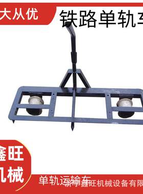 供应单轨车铁路轨道吊轨车钢轨运输工具运轨车DG 绝缘轮双轮运轨