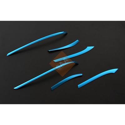 PRIUS5不032311期全车身锈钢车条後普锐斯50饰系