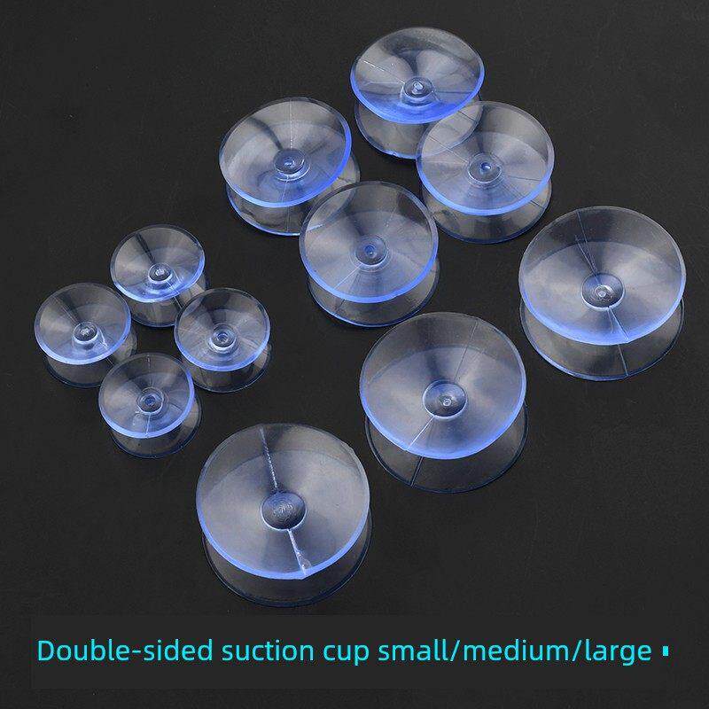 玻璃固定吸盘垫小吸盘茶几桌面木餐柜台面透明玻璃防滑垫双面吸盘