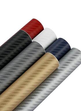 50cmx200cm 3D Carbon Fiber Vinyl Car Wrap Sheet Roll Film Ca