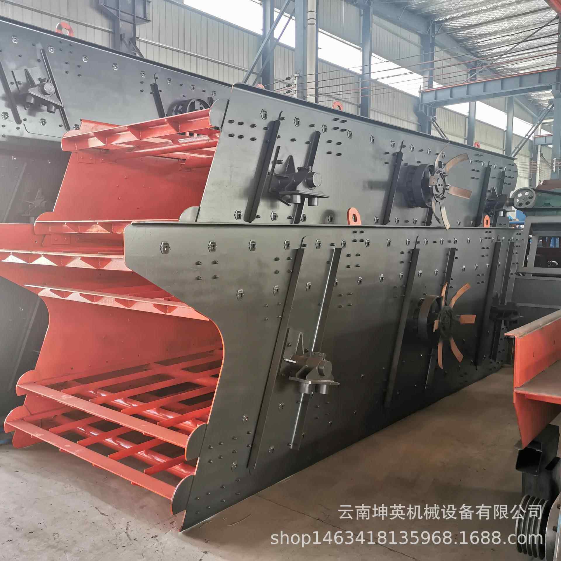 云南小型振动筛 砂石生产线矿用圆震动筛 生产沙石振动筛分设备
