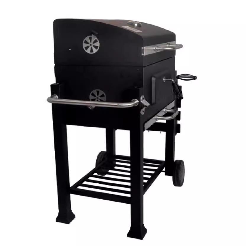 海方烧烤架家用木炭别墅双侧庭院烧烤炉户外烧烤炉子家用烧烤bbq