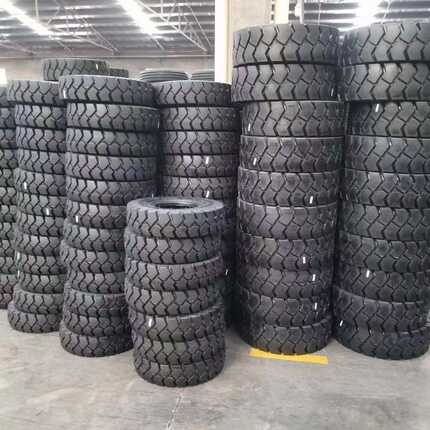 充气实心叉车轮胎 650-10叉车充气轮胎前轮28×9-15实心轮胎现货