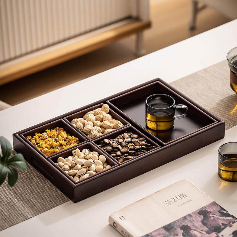 围炉023储物冰茶罐托壶配件茶罐托 盘家干 干果盘用点心盘茶点盘