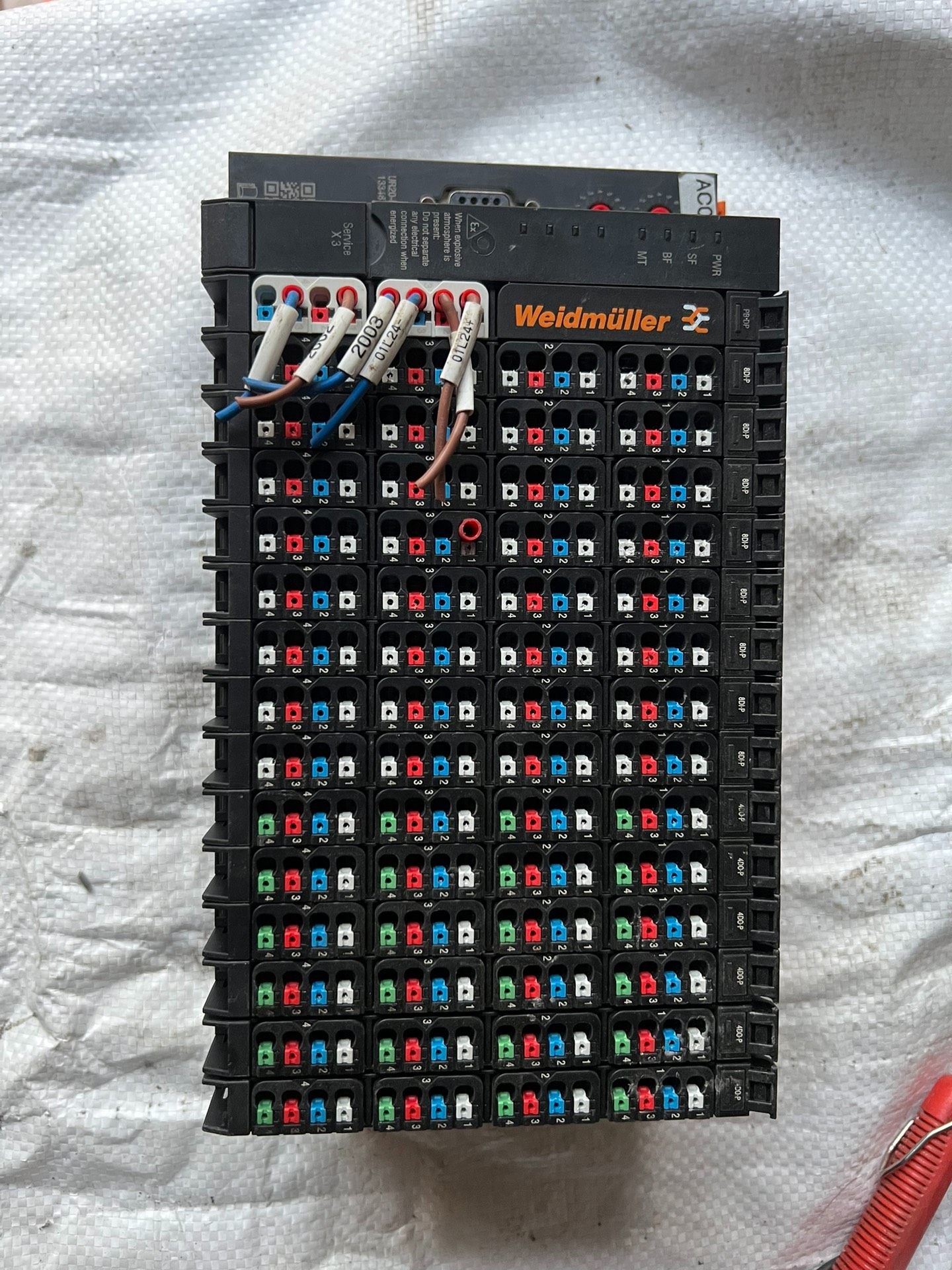 魏德米勒UR20-FBC-PB-DP 实物拍摄