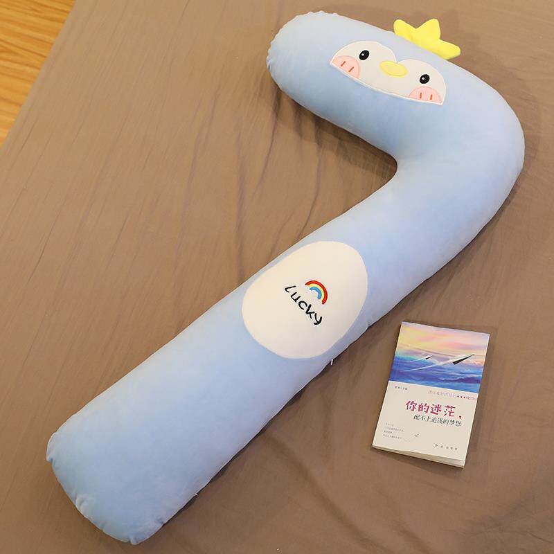 正品可小猪睡觉抱枕爱女生床上侧毛绒/玩偶/公仔/布