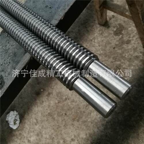 梯形传动机床丝杆Tr20T0T40T50加工车床精密螺杆碳钢来图来样