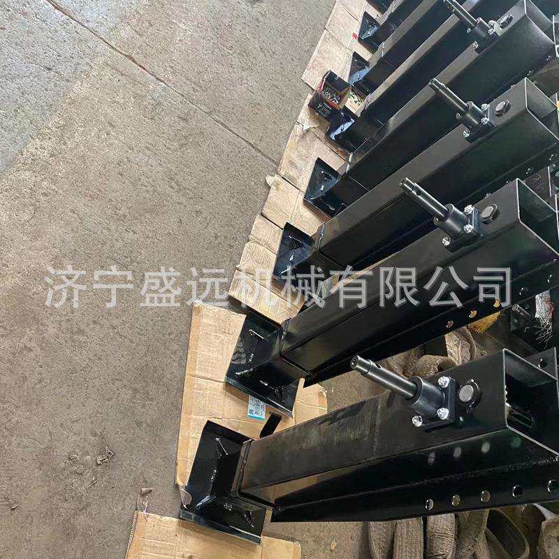 直销房车支撑腿内置单动轻型支腿6T小型设备支撑腿10T手摇马腿
