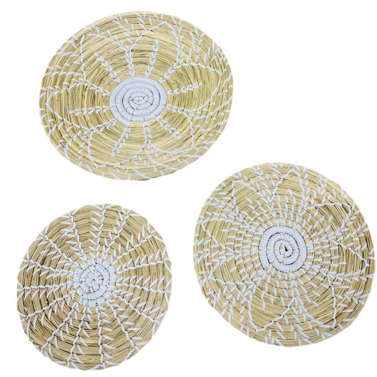 北欧ins印尼波西米亚民宿手工藤编草编墙壁背景墙装饰挂件壁挂壁,家居饰品,壁饰,淘宝优惠券,粉丝福利购,淘宝优惠卷