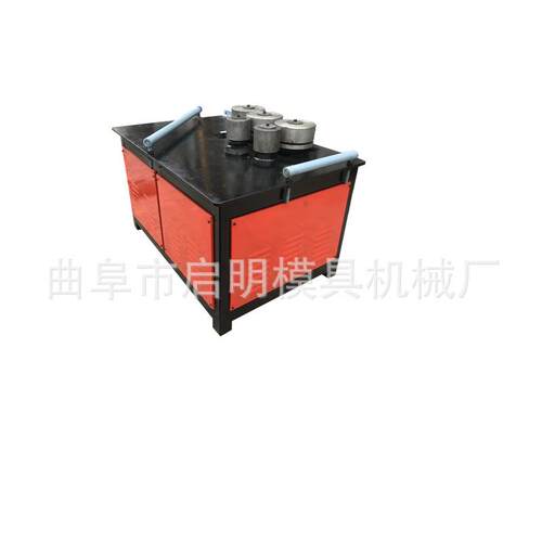 厂家各种型号弯管机大棚圆管全自动滚圆机 108半管全自动弯管机