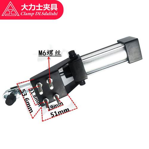 大力士气动快速工装夹具测试定位工装夹钳GH-12130-A-WDC 可定 制