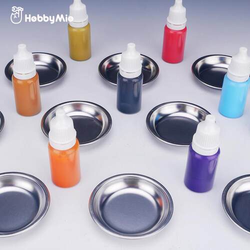 喵匠 HOBBY MIO 全金属调色皿 耐腐蚀 喷涂上色好帮手
