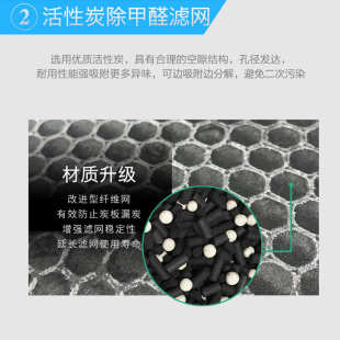 KJ180A 320F 200F HY01 EAA滤网 225F 适配海.尔空气净化器滤芯HY