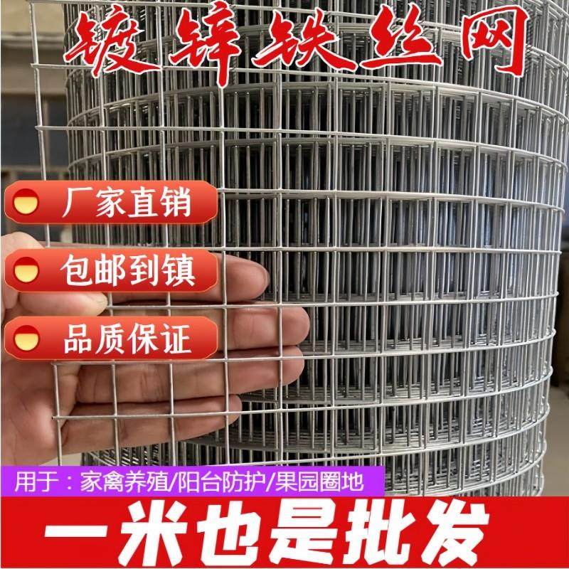 镀锌铁丝网珊拦隔离网钢丝网园艺围栏养殖网抹墙网养鸡护栏篱笆,金属材料及制品,丝网/金属网,淘宝优惠券,粉丝福利购,淘宝优惠卷