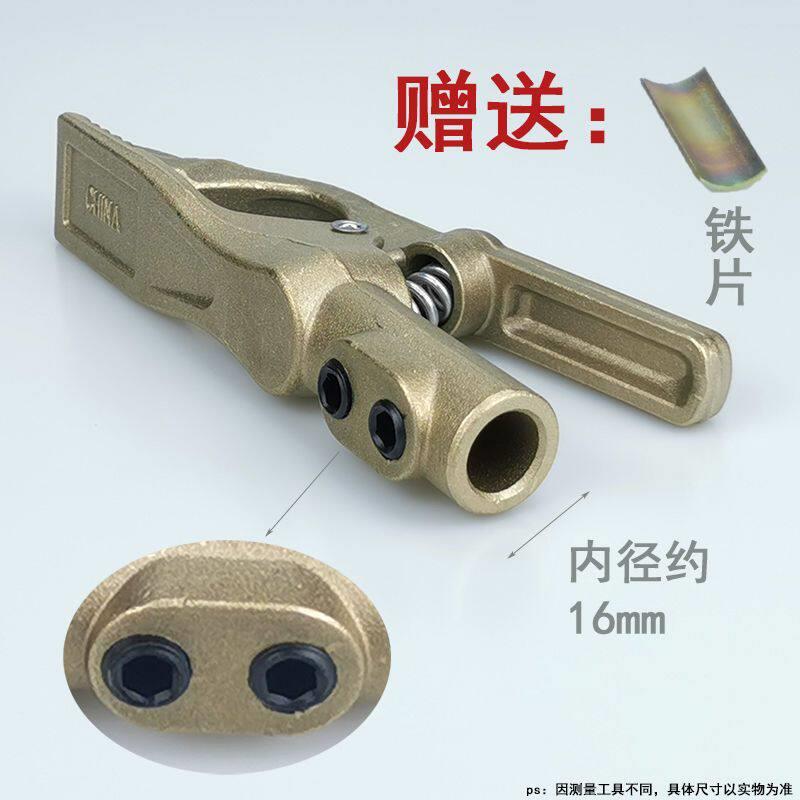 电焊夹子电焊钳子焊接地线夹300A500A紫铜超厚特厚加厚烧