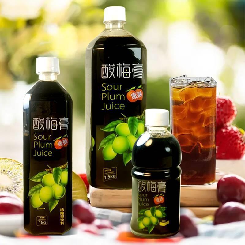 武汉正宗康鹤酸梅膏500g小瓶浓缩酸梅汁酸梅汤冲饮家用酸甜冰饮品