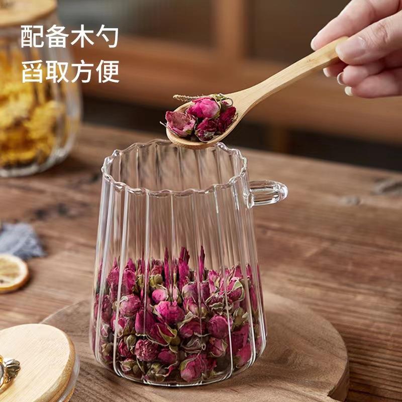 茶叶储存罐携密封AC-854便储茶茶罐号高小端装花糖的罐子高颜值防