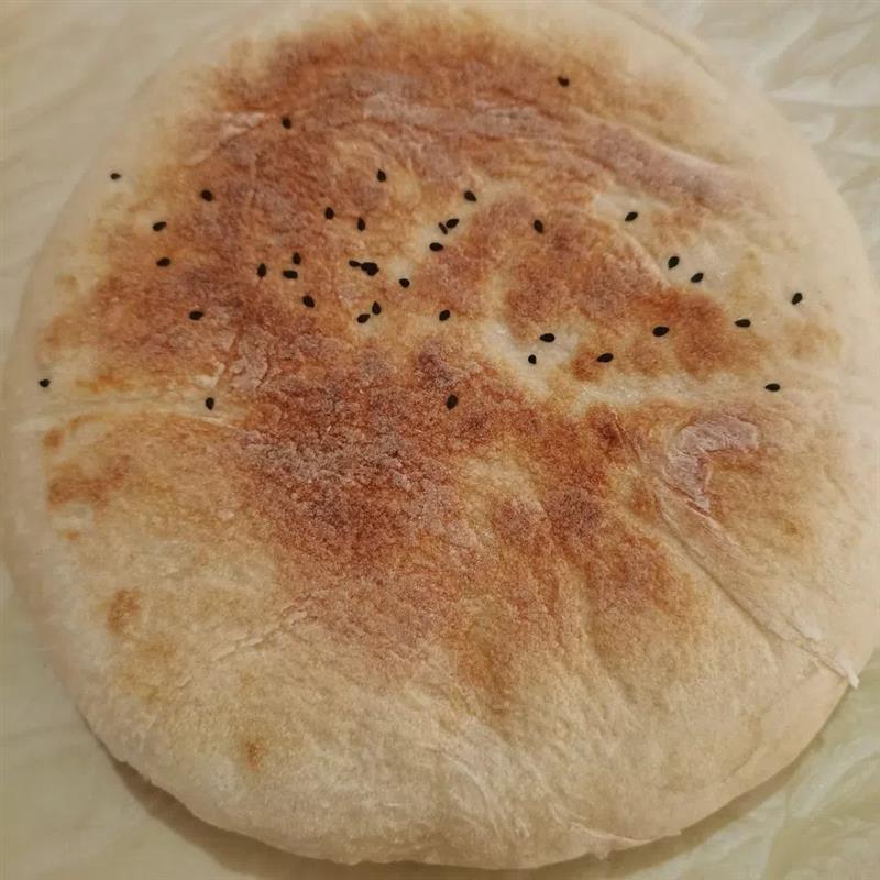 湖北正宗火烧馍锅盔半成品超软商用速食加热烧饼锅魁砍馍湖北