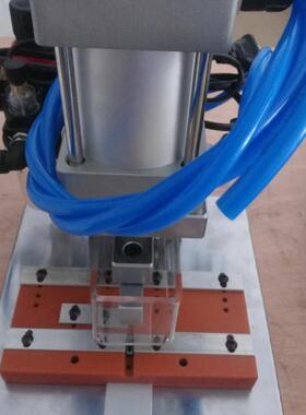 半自动气电式排线压接机IDC刺破压着机2.54间距铆压机4-64P可调