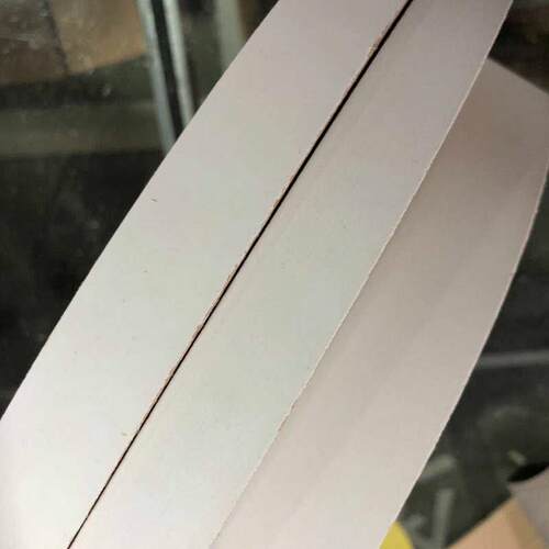 木皮白色混油Uv封边条室内边实木木皮封边条量大价优环保家具