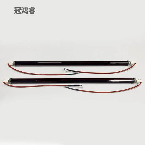 石英玻璃红外线灯1.2KW 525MM玫明管235V吹瓶机 IR加热灯管注塑机