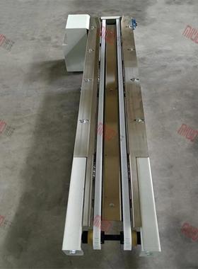 40/60P白色尼龙小节距链条输送线 不锈钢链板机床 机床上下料对接