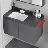 超窄洗手盆柜组合小户型家用洗脸单盆卫生间洗漱台挂墙陶瓷洗脸池