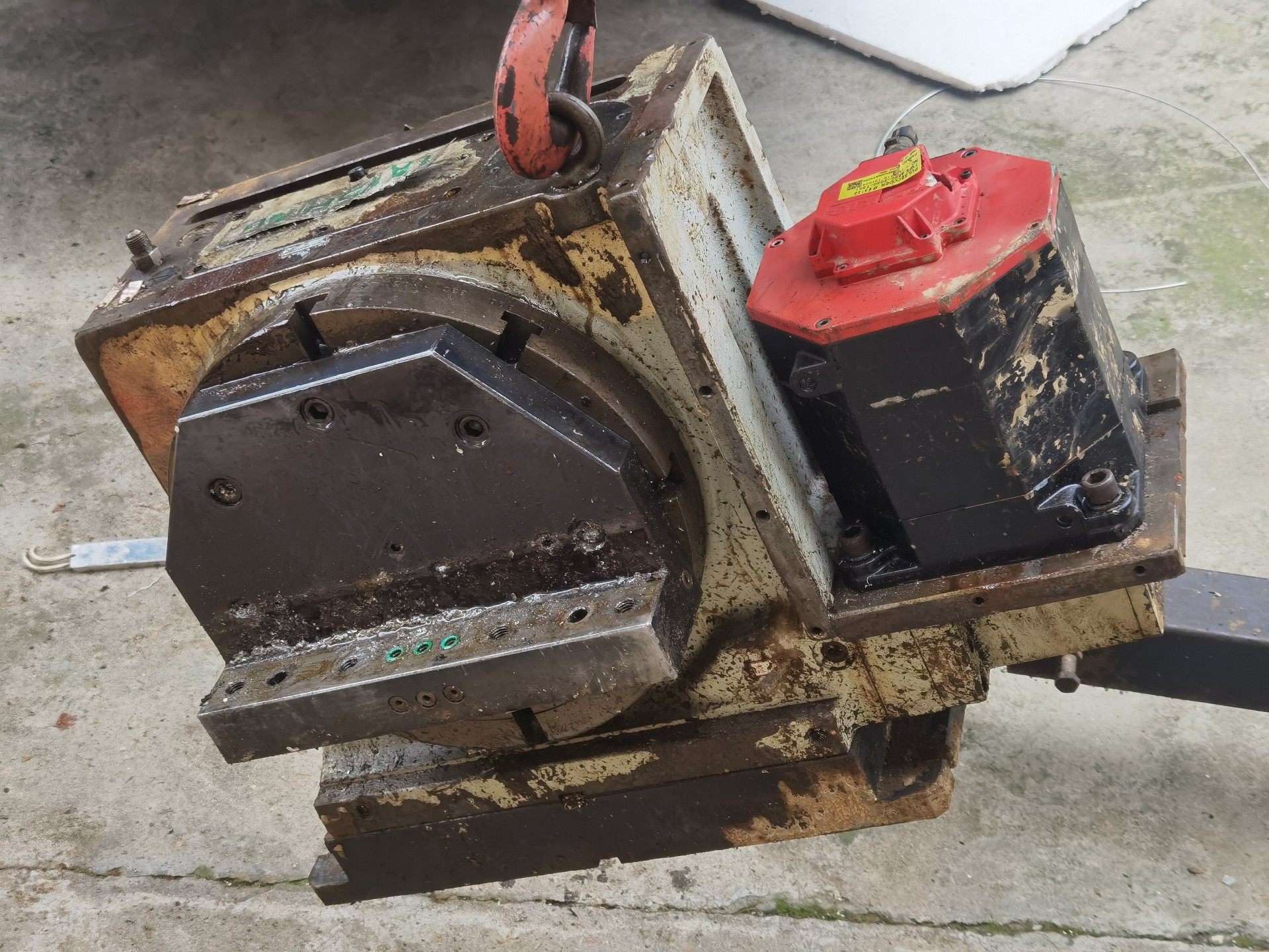 潭兴4轴转台A轴 闲置拆机详见下图