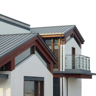 金属屋面批发 530立边咬合铝镁锰板仿古住宅博物馆立边咬合板