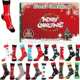Advent亚马逊爆款 跨境新品 圣诞袜 Christmas Socks 24Pairs Funny