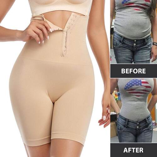 Underwear Female Hip Lift Body Shaper Pants 高腰收腹裤提臀女