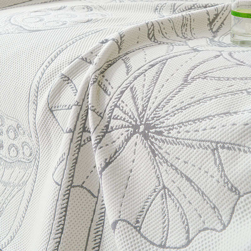 凉感冰丝沙发巾2024年夏季流行新款沙发一整张防滑多功能全盖盖布