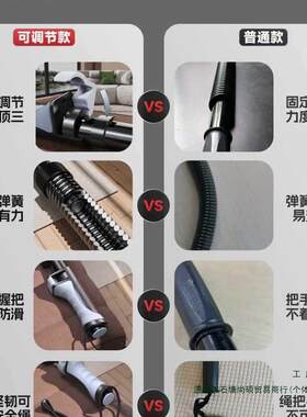 臂力器男士可调节弹簧棒新型握力胸肌训练60力量家用健身器臂力棒