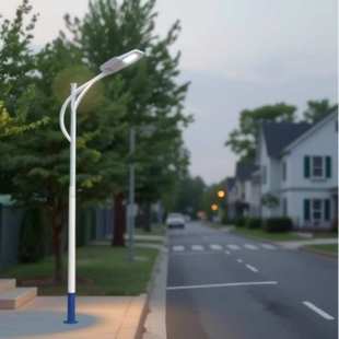 农村路灯照明灯大功率带户外杆米米6工程太阳能亮led超5全套道路